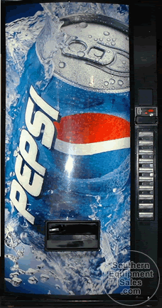 Royal Merlin IV Soda Vending Machine