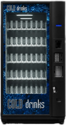 Dixie Narco BevMax 3800-4 Can & Bottle Drink Machine