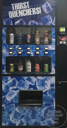 Royal 650 Live Front B Can & Bottle Drink Machine